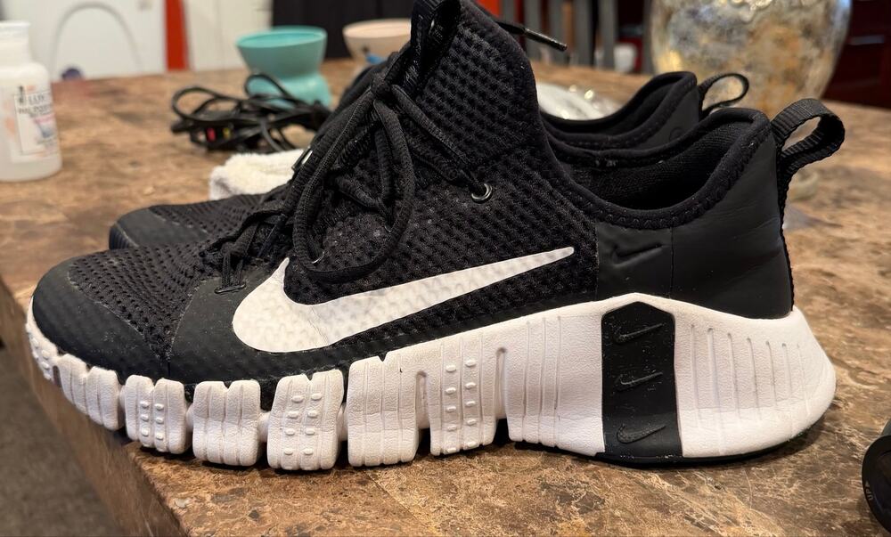 Nike Mens Black Free Metcon 3 CJ0861-001 Athletic Training Shoes Size US 11 11.5